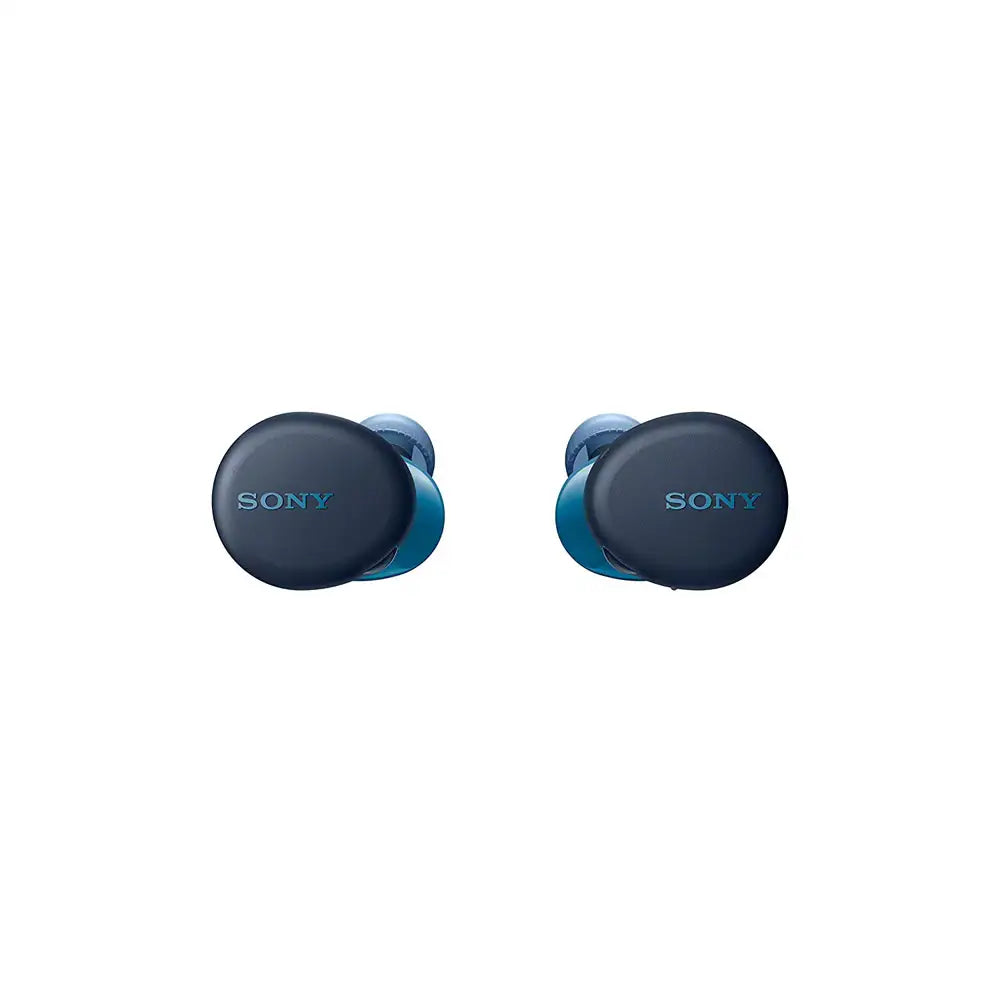 (Pre-Owned, Very Good) Sony WF-XB700 Truly Wireless Extra Bass Bluetooth Earbuds with 18 Hours Battery Life, True Wireless Earbuds with Mic for Phone Calls, Quick Charge, BT Ver 5.0 (Blue, Black) (45 Days Warranty) (60 Days Warranty)