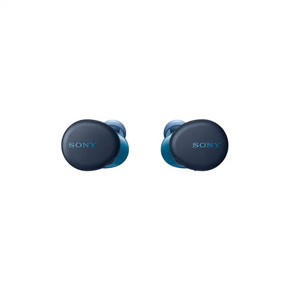 (Pre-Owned, Very Good) Sony WF-XB700 Truly Wireless Extra Bass Bluetooth Earbuds with 18 Hours Battery Life, True Wireless Earbuds with Mic for Phone Calls, Quick Charge, BT Ver 5.0 (Blue, Black) (45 Days Warranty) (60 Days Warranty)