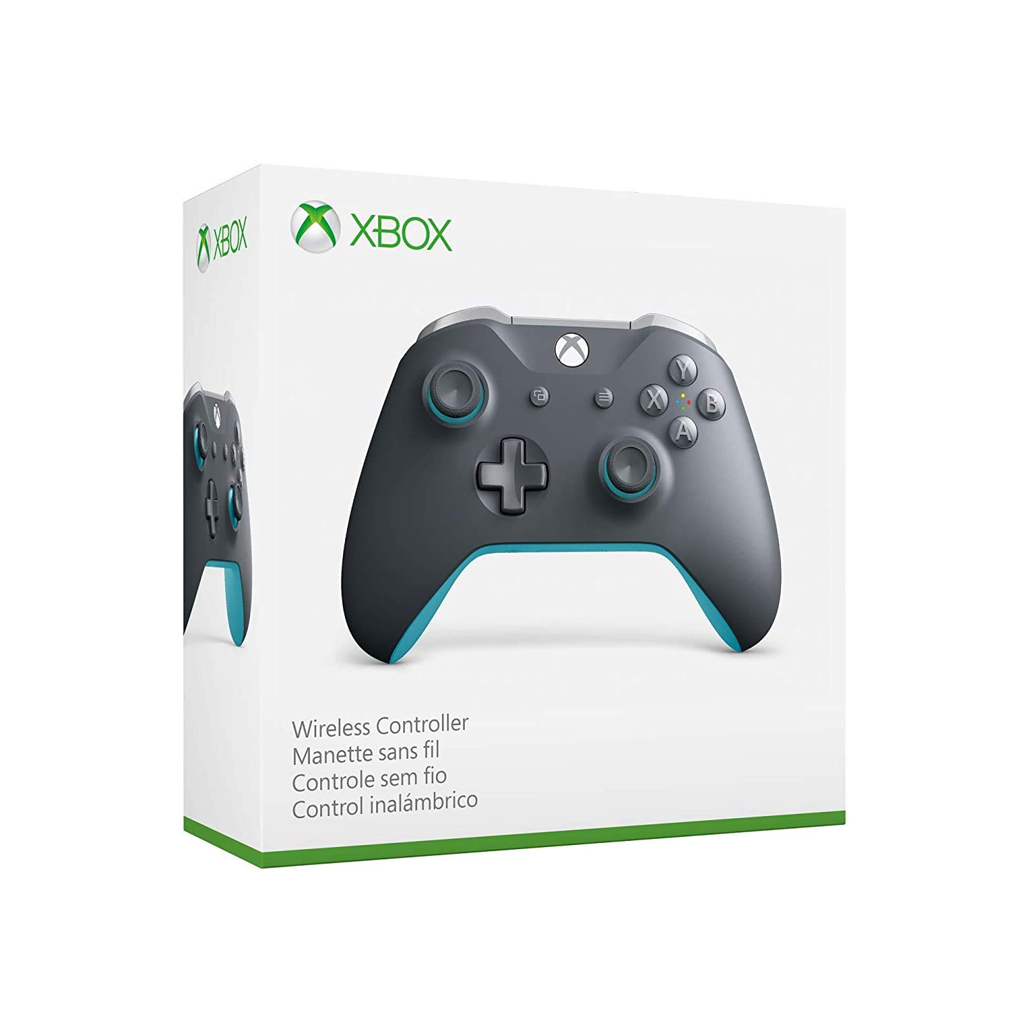 Microsoft Xbox One Wireless Controller – Grey and Blue (Open Box) - Elcytec