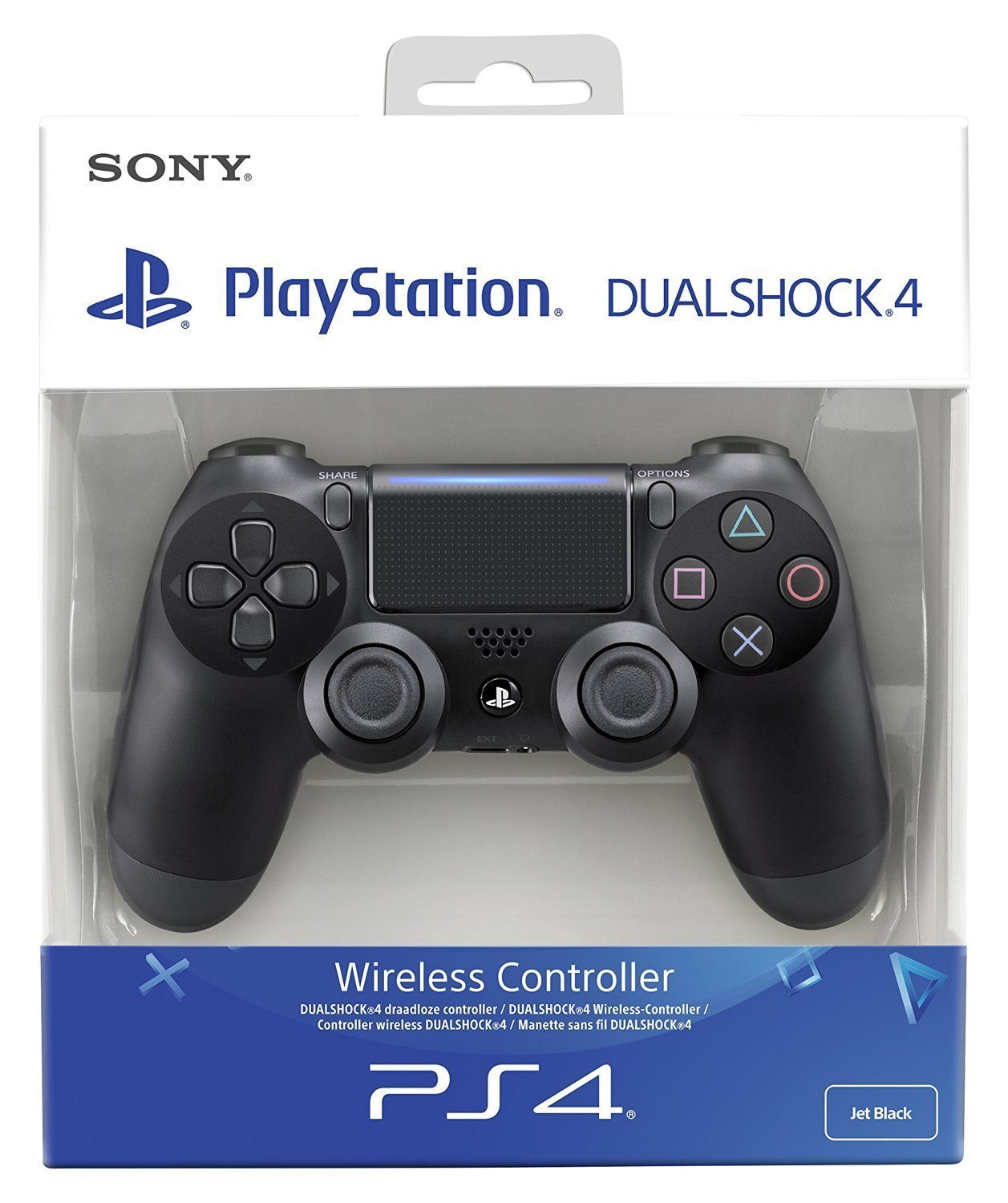 Sony Dualshock Wireless Controller for Playstation 4 – Black V2 (Open Box) - Elcytec