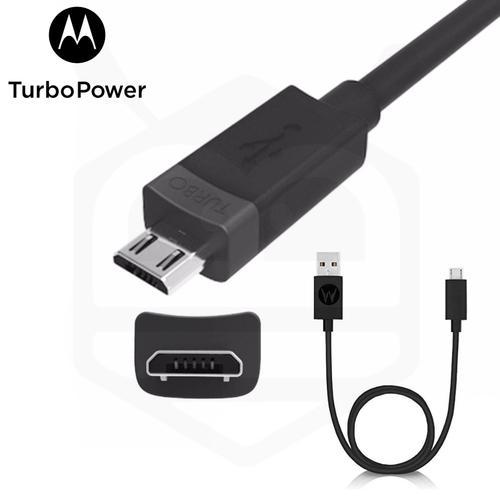 Motorola 25w Turbo Power micro-usb fast charging cable (Open Box) - Elcytec