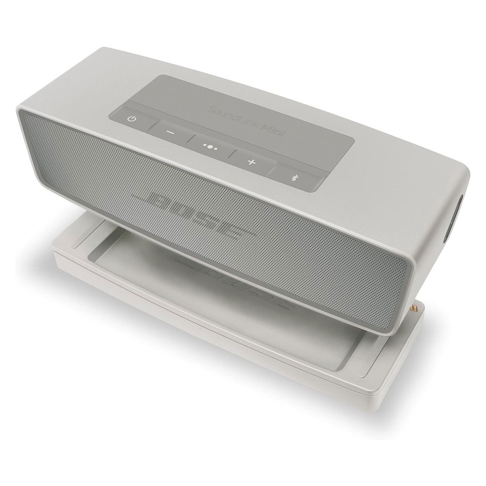 Open Box) Bose SoundLink Mini II Wireless Bluetooth Speaker With Charging  Dock (Pearl/Silver) Elcytec