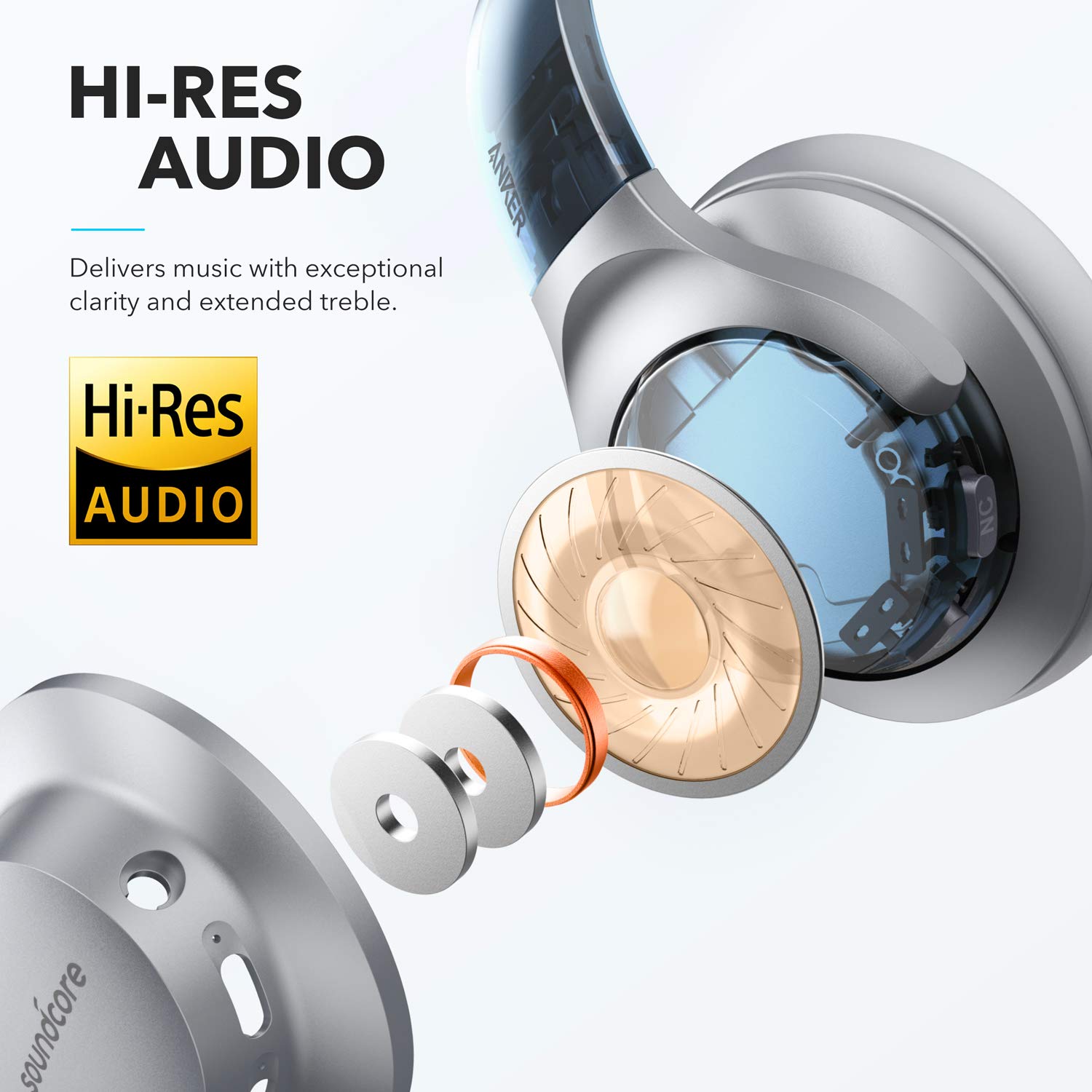 Hi-Res Audio wireless in-ear headphones TAPN505BK/00