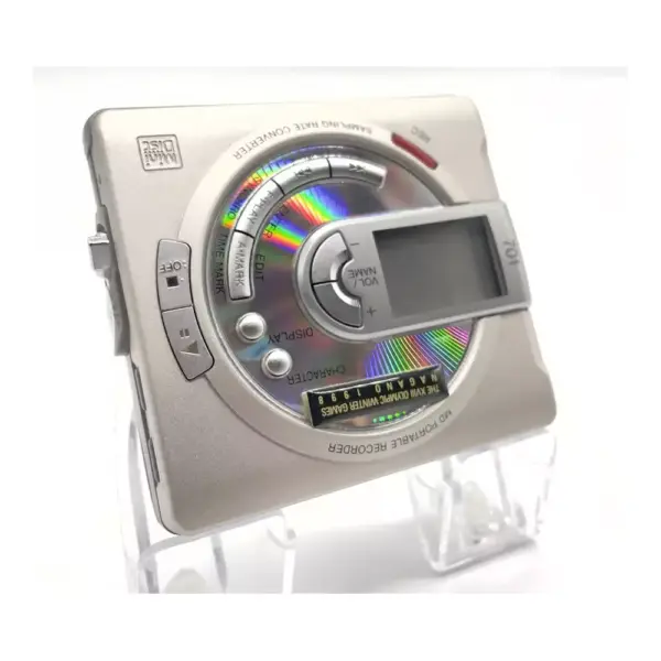 SHARP MDポータブルレコーダー MS701-S SHARP MD-MS701 Portable MD Player and Recorder, Music Player