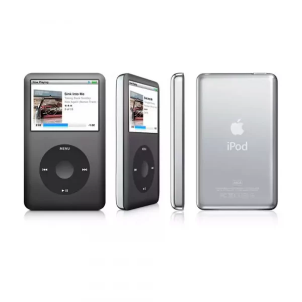 Pre-Owned) Apple iPod Classic 6th Generation 120 GB (Silver) - Elcytec