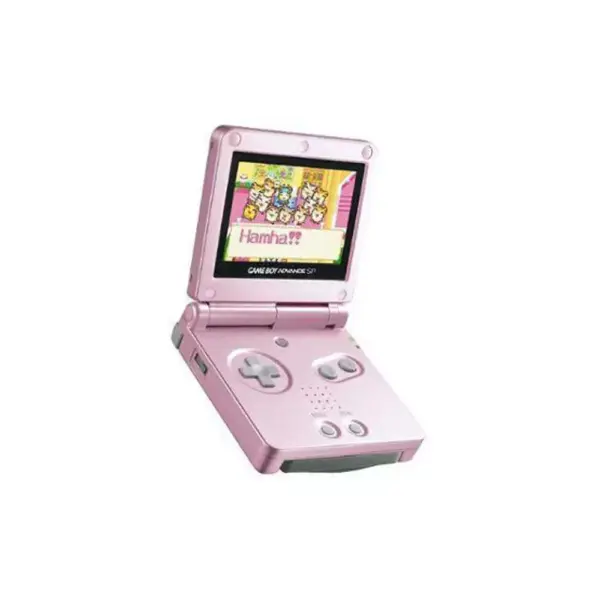 Pre-Owned) Nintendo Gameboy Advance SP With 8 Game Cartridges 